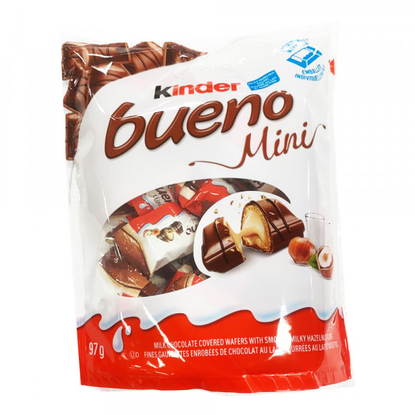 Kinder bueno mini  /  牛奶巧克力饼干 - 97g