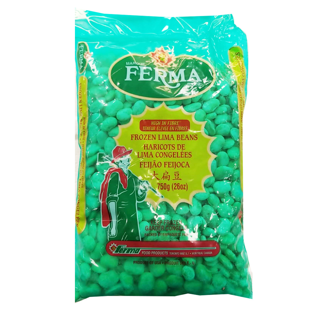 Frozen lima beans FERMA / 大扁豆 750g