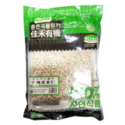 JiaHe Organic hulled pearl barley / 佳禾有机薏米仁 - 350g