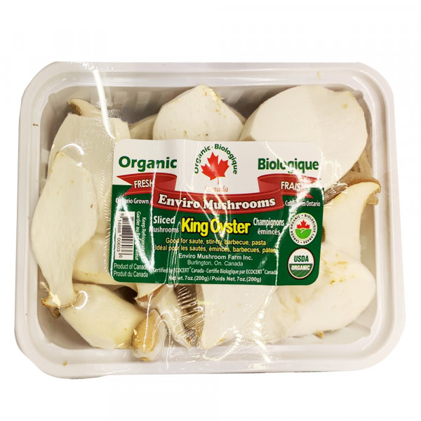 Organic sliced enviro mushrooms / 有机切片蘑菇 - 200g