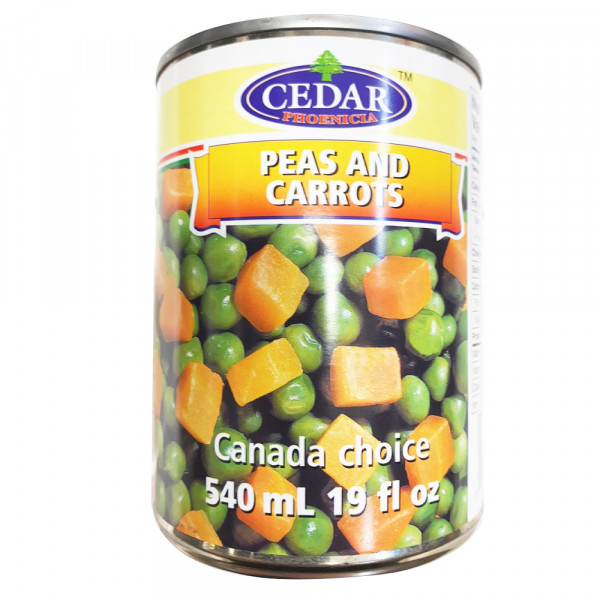 Cedar Peas and Carrots / 杂蔬罐头 - 540ml