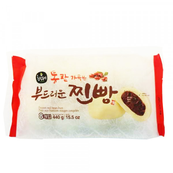 Frozen Red Bean Bun / 韩国豆沙包 - 440g