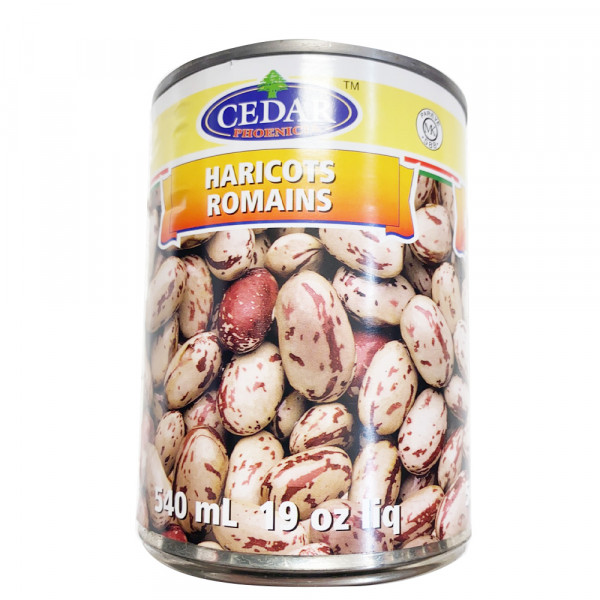 Cedar Roman beans / 罗马豆罐头 - 540ml