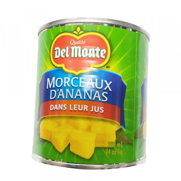 DelMonte Pineapple Pieces  / 菠萝丁罐头 - 398ml