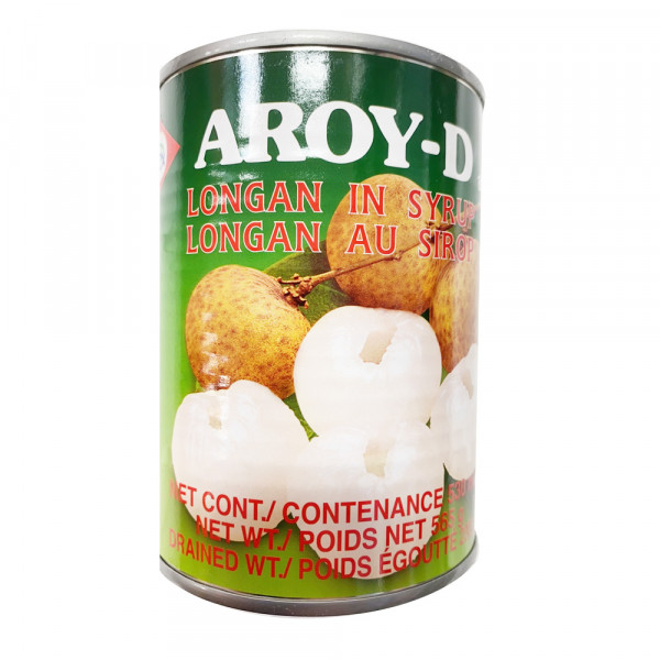 Aroy-D LongGan in Syrup / 龙眼罐头 -565g