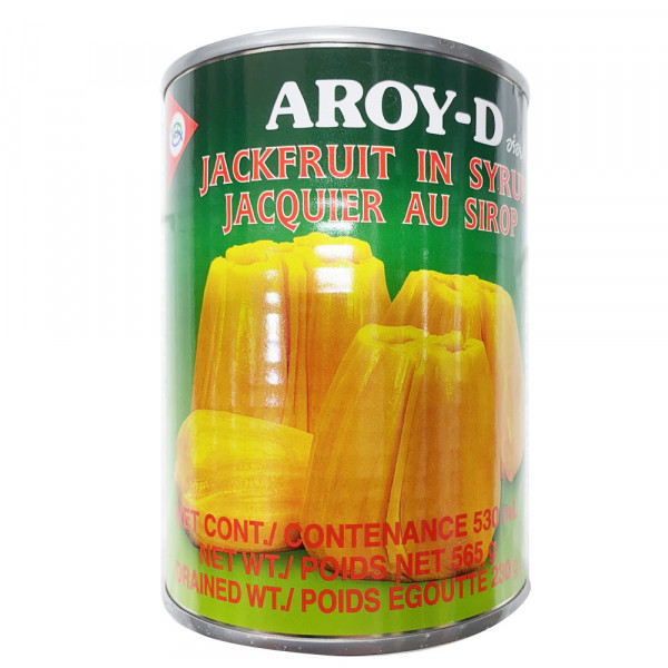 Aroy-D JackFruit in Syrup / 菠萝蜜罐头 -565g