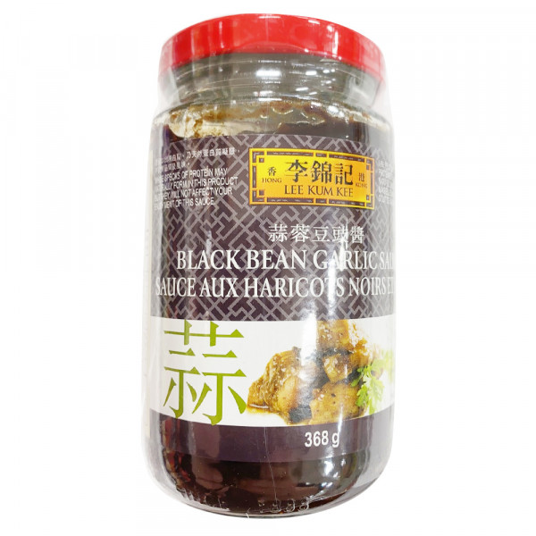 LKK Black Bean Garlic Sauce / 李锦记蒜蓉豆豉酱 - 368g