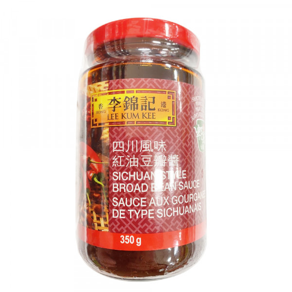 LKK SiChuan Style Broad Bean Sauce / 李锦记四川风味红油豆瓣酱 - 350g