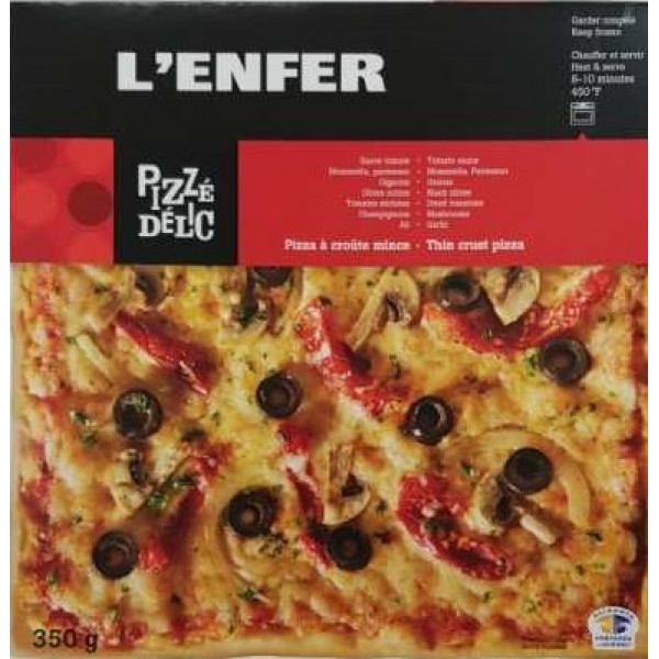  l'Enfer Pizza  / l'Enfer 披萨 - 350g