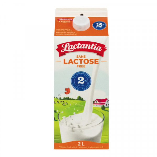 Lactantia Lactaid LACTOSE FREE 2% Milk - 2L