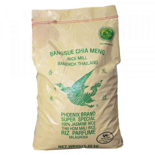 Phoenix Brand Super Special Jasmine Rice / 凤标香米 - 20 KGs