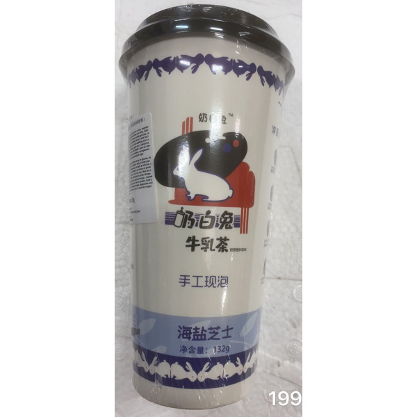 NaiBaiTu  - Milk Tea (Sea salt cheese ) / 奶白兔牛乳茶(奶茶) - 海盐芝士 - 132G