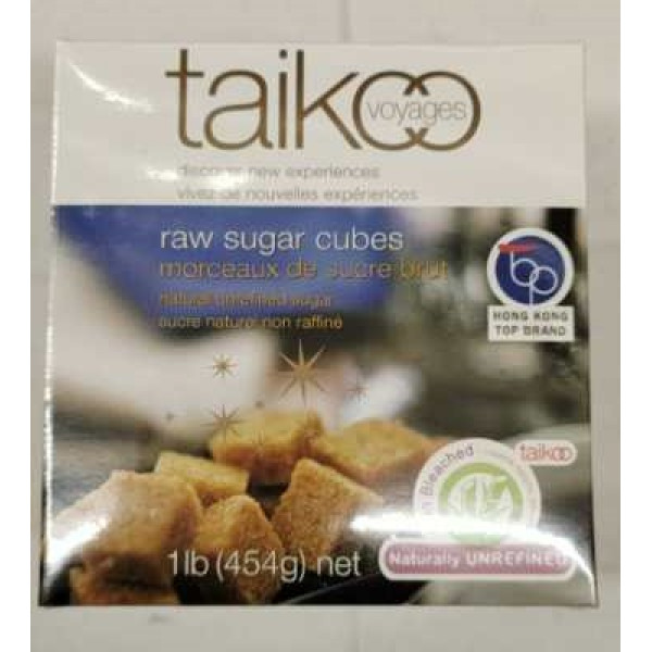 TaiKoo Raw Sugar Cubes /  太古原味方糖 -  454g