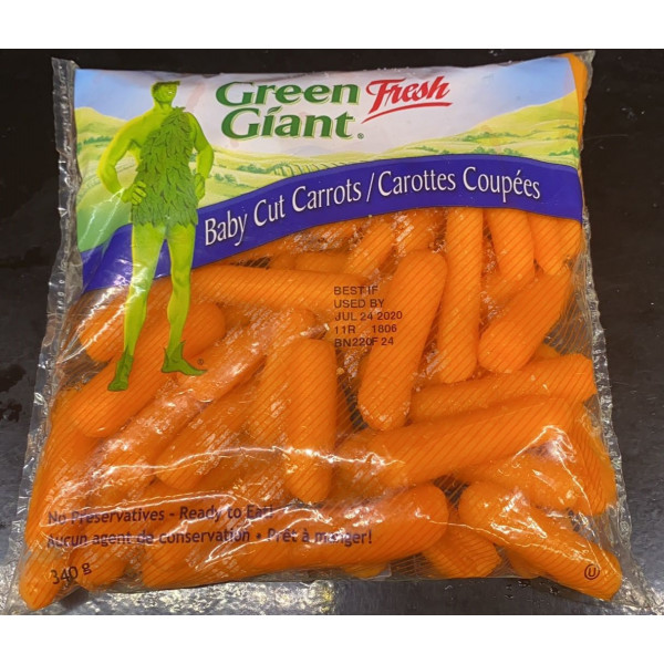 Baby Cut Carrots / 小胡萝卜~ 340g