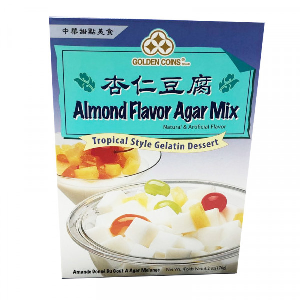 Golden Coins Almonde Flavor Agar Mix / 杏仁豆腐 - 176g