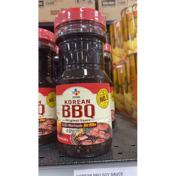 CJ FOODS Korean BBQ Sauce  (for Ribs) /韩国BBQ烤肉酱（牛排用） - 840g