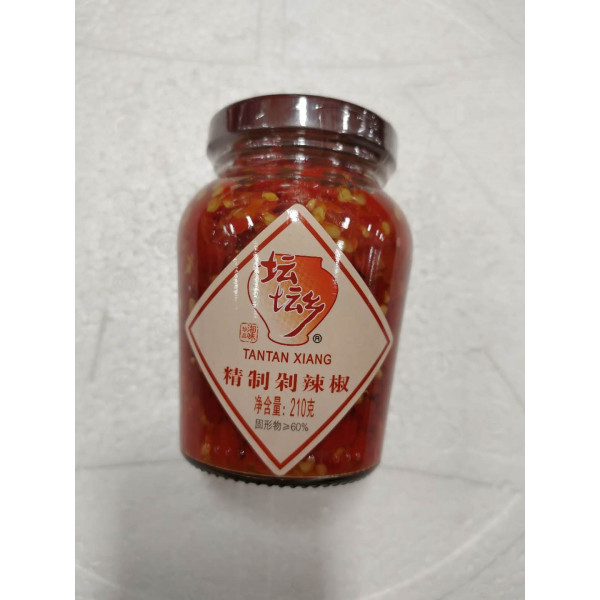 Tantan Xiang Pickles / 坛坛乡精制剁辣椒 - 210g