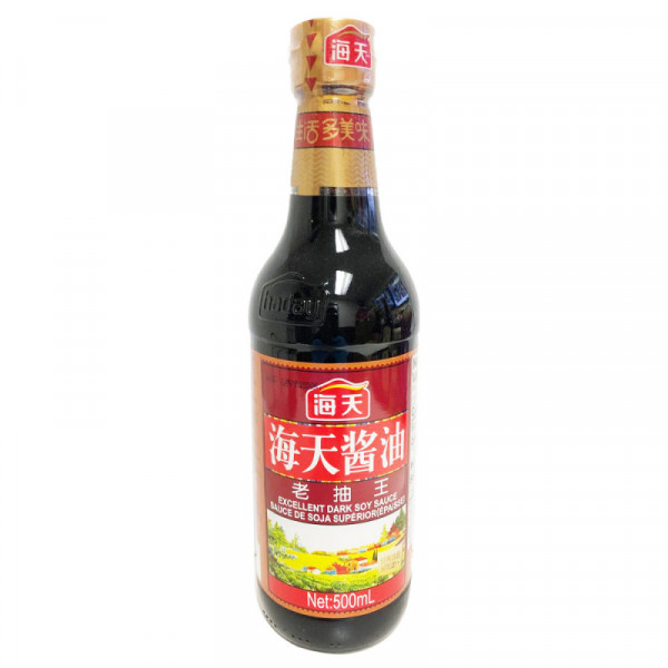 HaiTian Excellent  Dark Soy Sauce / 海天老抽王  - 500 mL