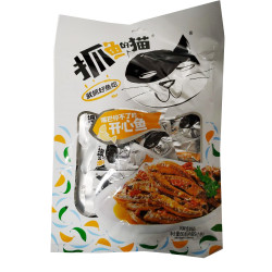 Dried Fish Snacks / 抓鱼的猫之开心鱼 - 80g