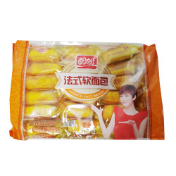 Daliyuan Soft French Bread （Orange Flavor） / 达利园法式软面包（香橙味） - 400 g