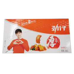 Jinzai Dried tofu hot spicy flavor  /劲仔麻辣厚豆干 - 25g*20