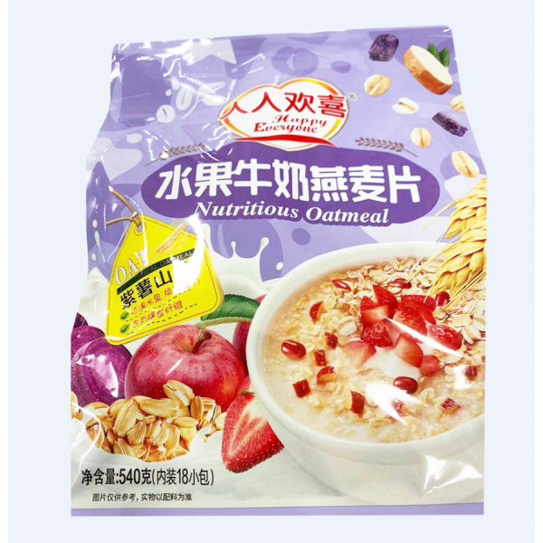 Nutritious Oatmeal / 水果牛奶燕麦片之紫薯山药 - 540g