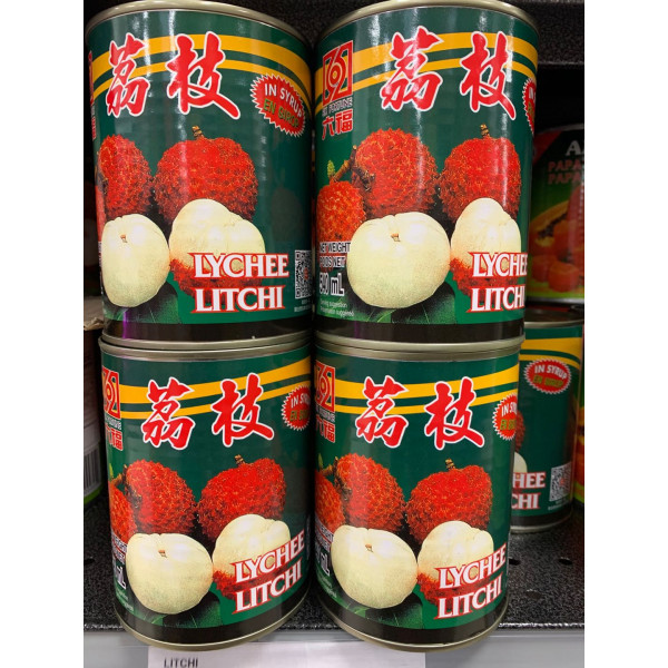LiuFu Lychee / 六福荔枝罐头 - 540ml