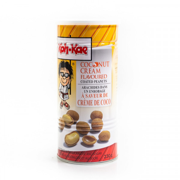 Koh-Kae Coconut cream flavoured coated peanuts /大哥椰浆花生豆 - 230 g