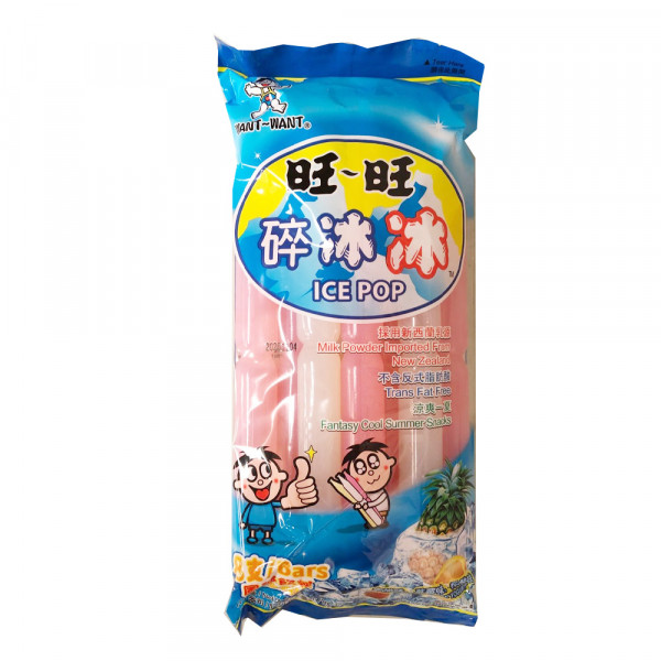 WANT-WANT ICE POP / 旺旺碎冰冰- 8UN/BAG