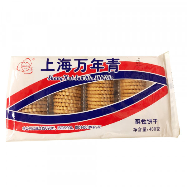 ShangHai SanNiu Biscuits /上海万年青饼干 - 400g
