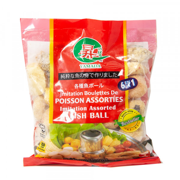 Imitation assorted fish ball YAMADA / 混合炸鱼丸 - 1.1lb