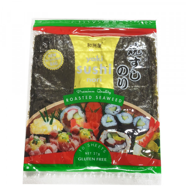 Roasted Seaweed / 寿司紫菜 - 27g（10张）