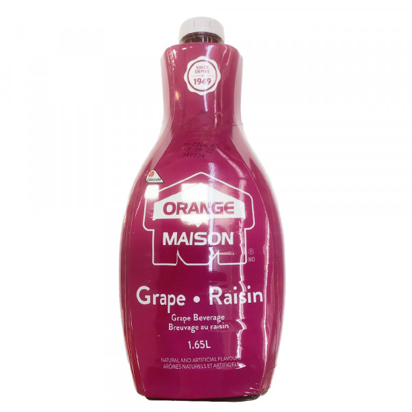 ORANGE MAISON grape beverage / 葡萄果汁 - 1.65L