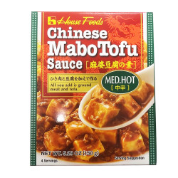 Chinese MaboToFu Sauce （Med.Hot) / 麻婆豆腐调料(中辣味） - 150g
