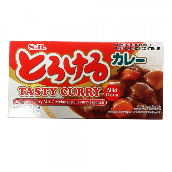 S&B Tasty Curry (Mild)  / S&B 轻味咖喱 - 200g