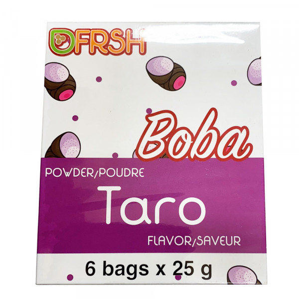 Frsh Boba Powder-Taro Flavor  / Frsh 香芋味Boba粉 - 6*25g