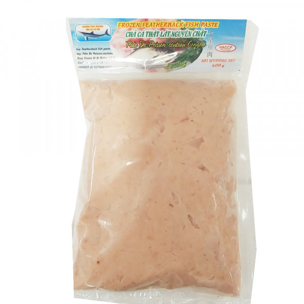 Frozen Featherback Fish Paste / 七星鱼肉 - 400g
