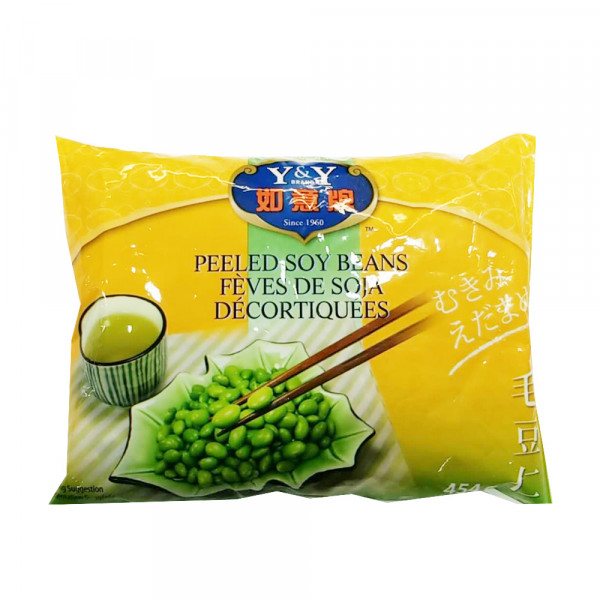 Y&Y Peeled Soy Bbean/ 如意牌冰鲜毛豆仁 - 454g