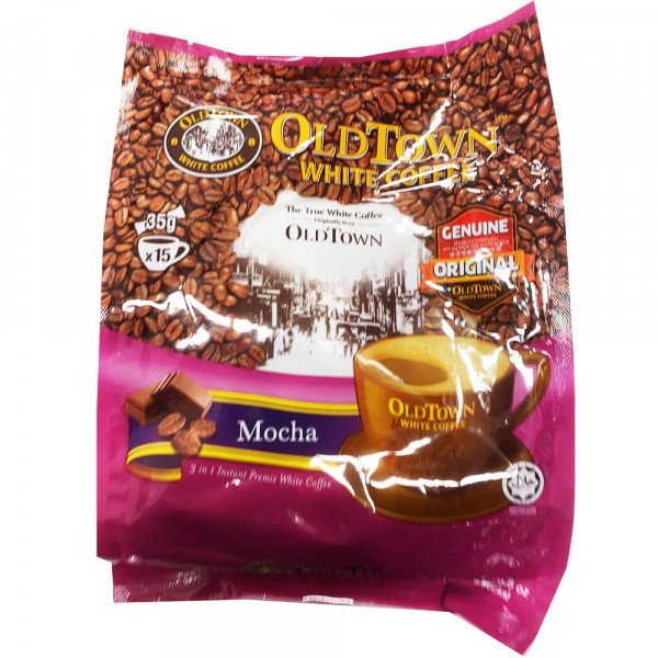 Old Town White Coffee - Mocha  / 旧街场三合一即溶摩卡白咖啡 - 15*35g