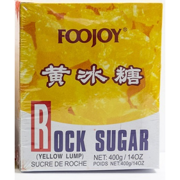 Foojoy Rock Sugar /  黄冰糖 - 400 g