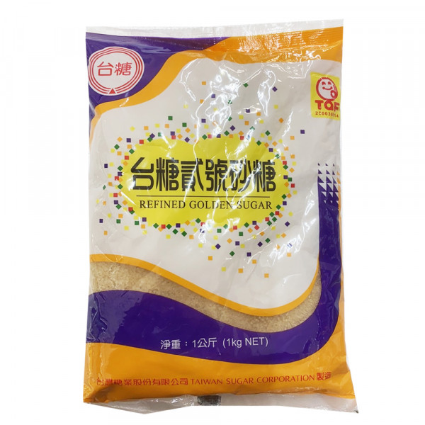 Refined Golden Sugar / 台式二号砂糖 1Kg