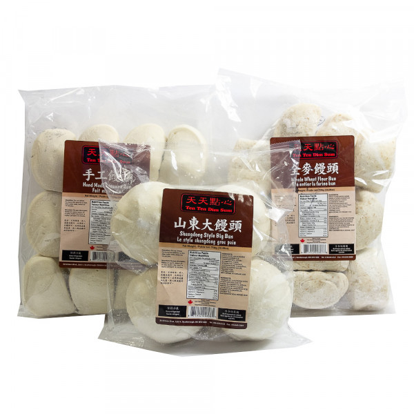 Hand Made Steamed Bun Series /天天点心之馒头系列700g