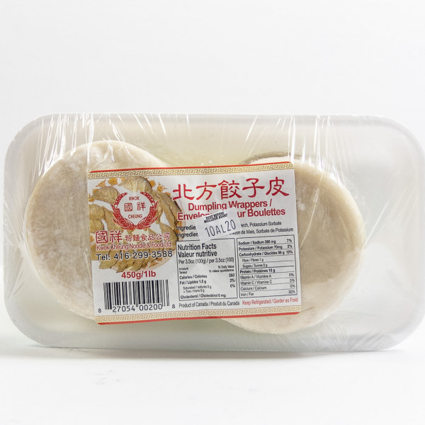 Dumpling Wrappers /国祥北方饺子皮- 450 g
