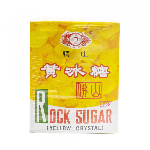 Yellow Crystal Rock Sugar /  黄冰糖 - 454 g