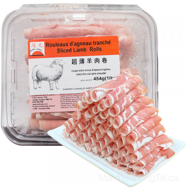 Sliced Lamb Rolls ~ 1PC / 羊肉卷 ~ 1盒