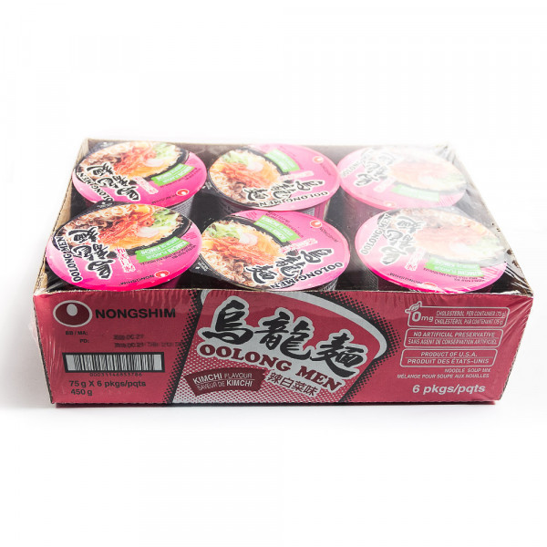 NONGSHIN Instant Noodles  /龙兴乌龙面系列- 75GX6