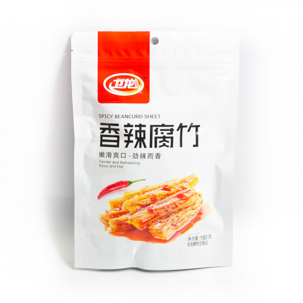 Spicy Bean Curd Sheet / 卫龙香辣腐竹 - 180 g
