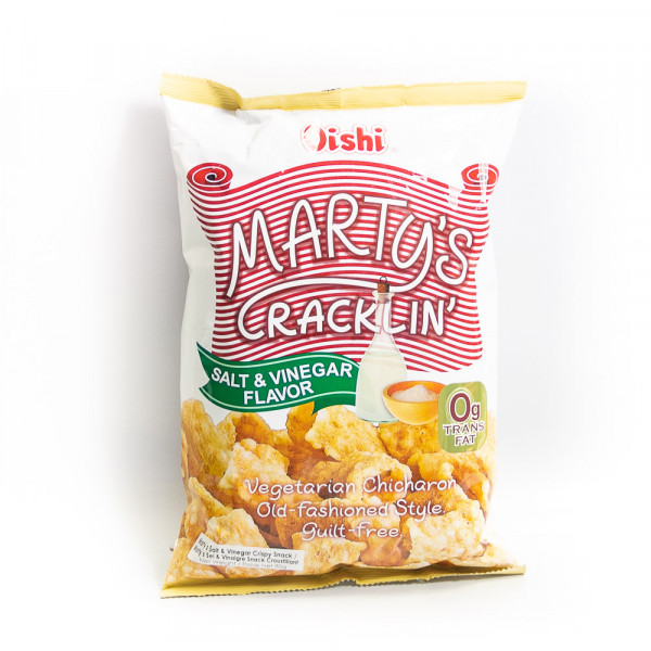 Oishi Marty's Cracklin Salt and Vinegar Flavour / Oishi 饼干-酸甜味 - 90 g