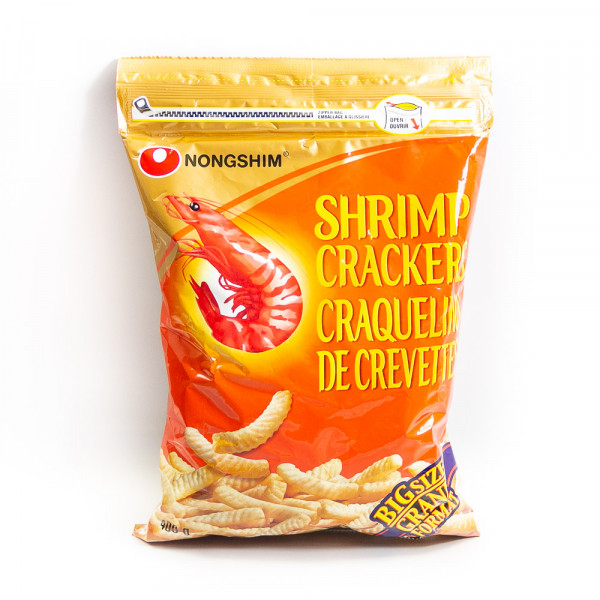 Nongshin Shrimp Crackers /龙兴虾条 - 400 g
