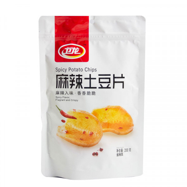 Spicy Potato Chips / 卫龙麻辣土豆片200g